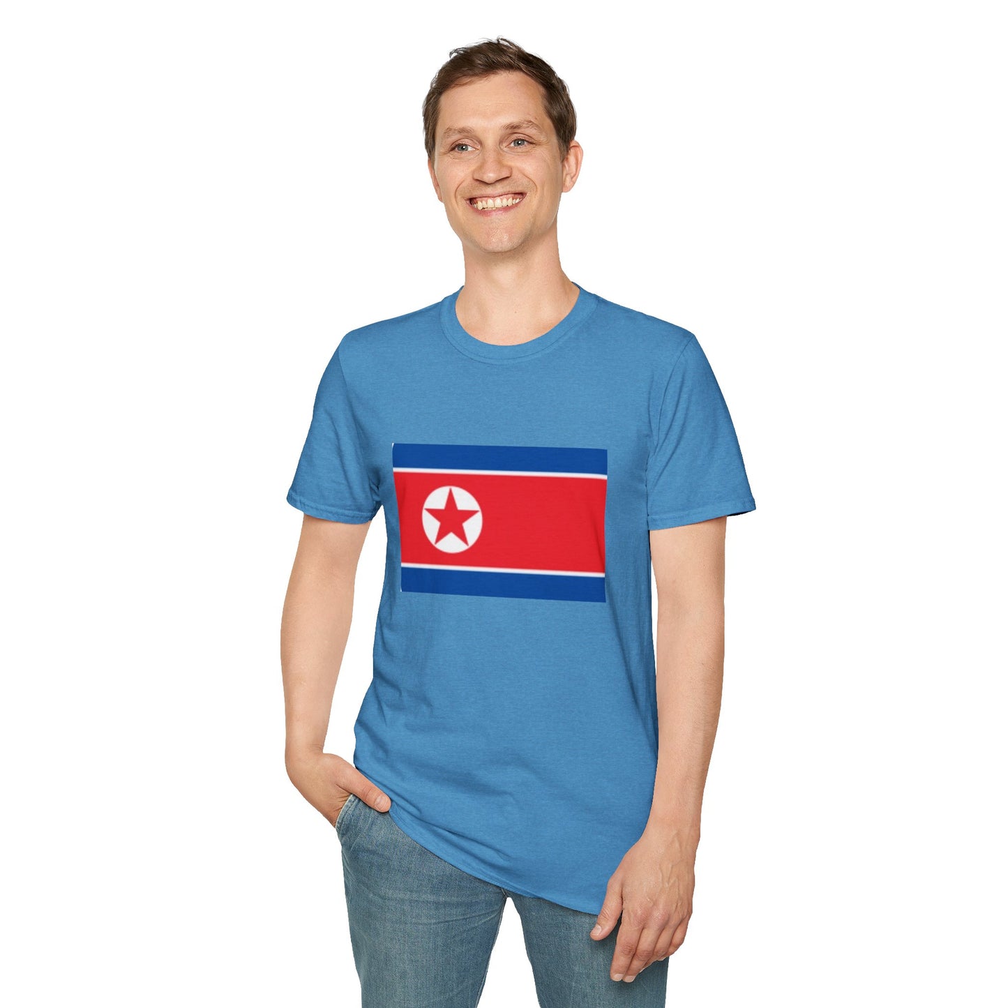 Unisex Softstyle T-Shirt -- North Korea