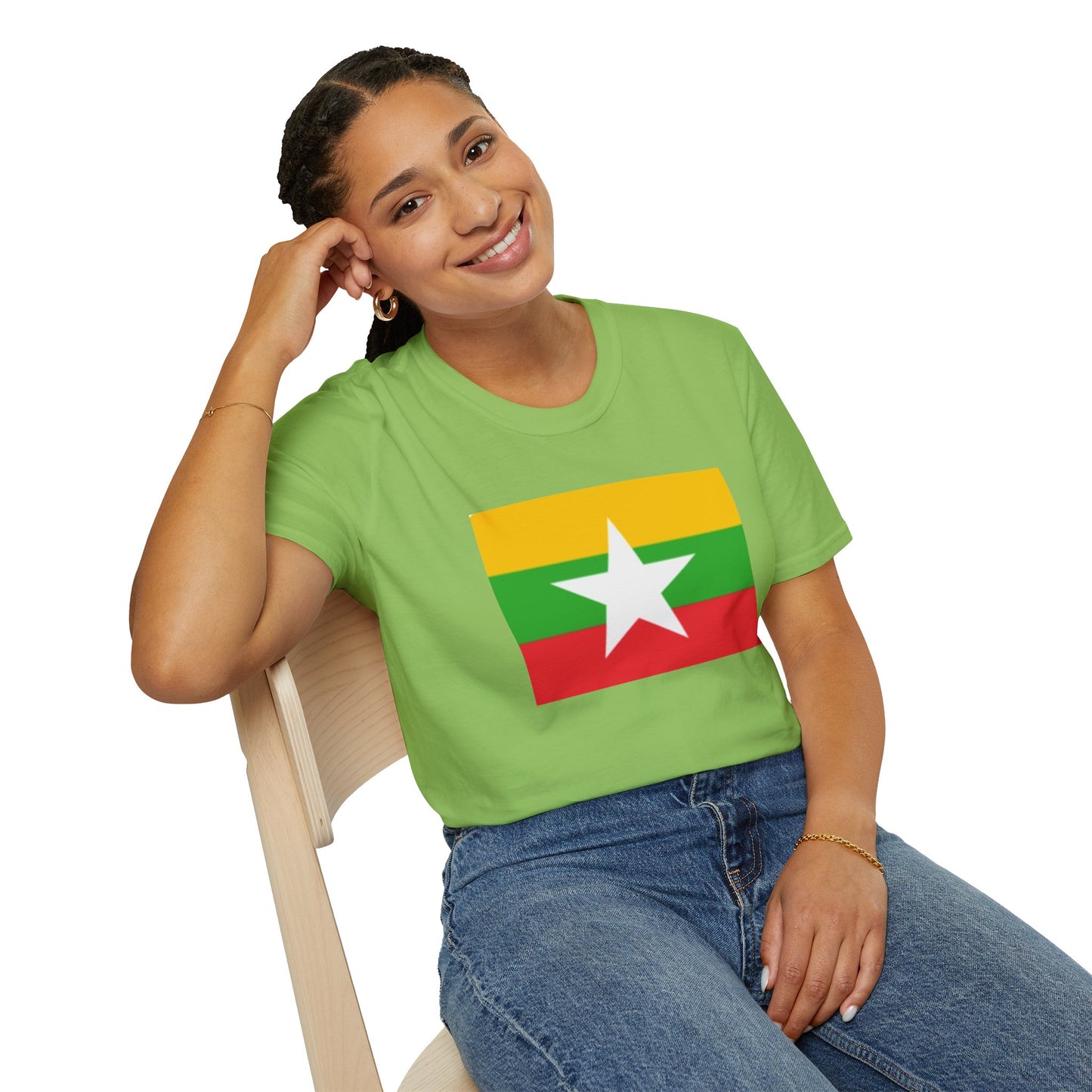 Unisex Softstyle T-Shirt -- Myanmar