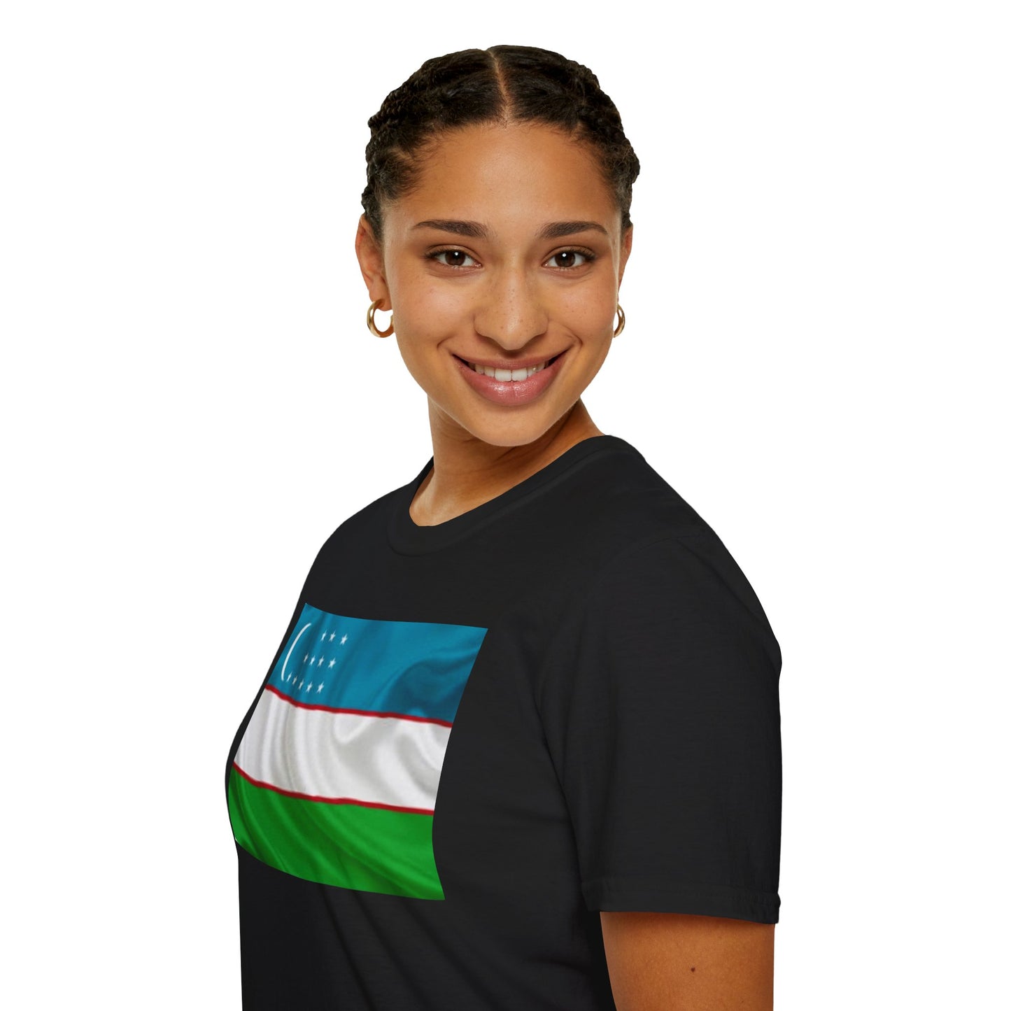 Unisex Softstyle T-Shirt -- Uzbekistan