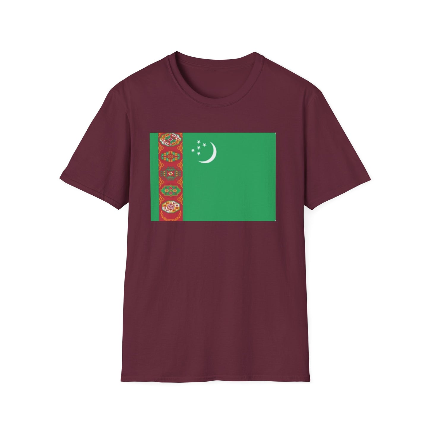 Unisex Softstyle T-Shirt -- Turkmenistan