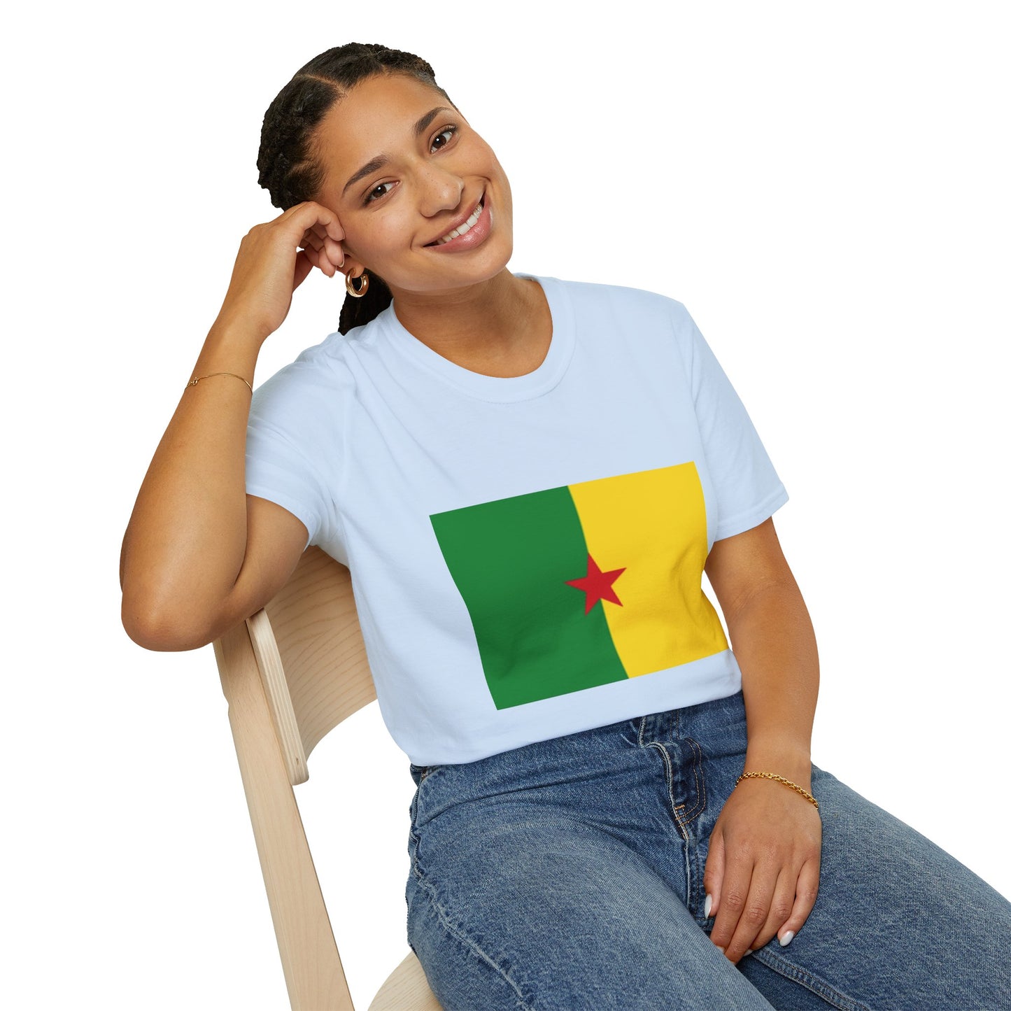 Unisex Softstyle T-Shirt -- French Guiana