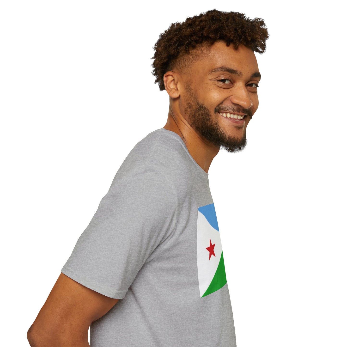 Unisex Softstyle T-Shirt -- Djibouti
