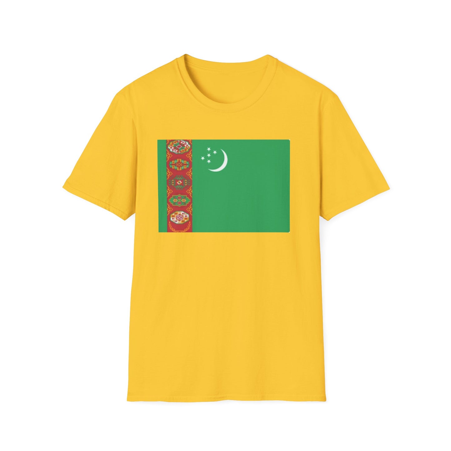 Unisex Softstyle T-Shirt -- Turkmenistan