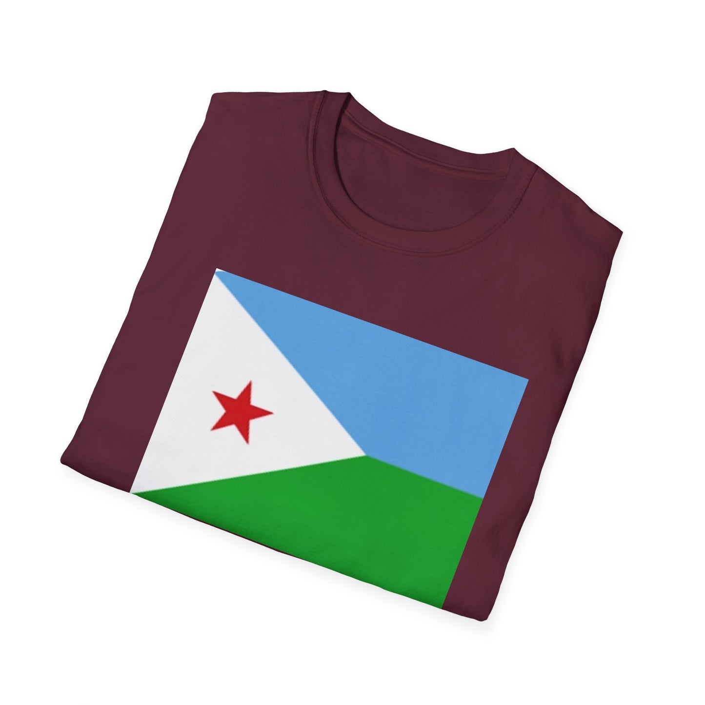 Unisex Softstyle T-Shirt -- Djibouti