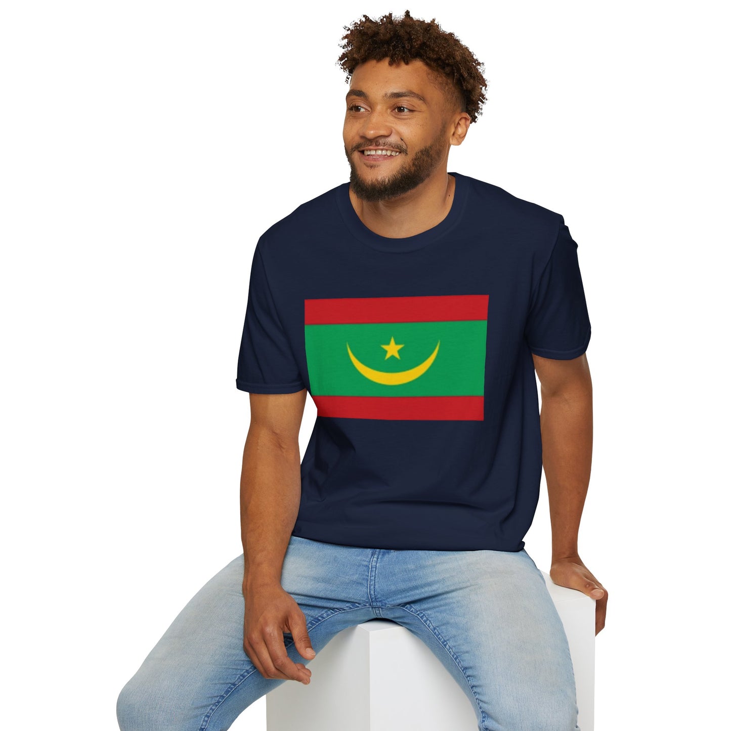 Unisex Softstyle T-Shirt -- Mauritania