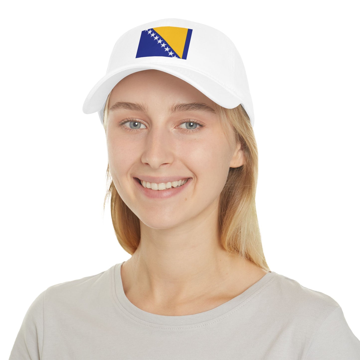 Low Profile Baseball Cap -- Bosnia Herzegovina