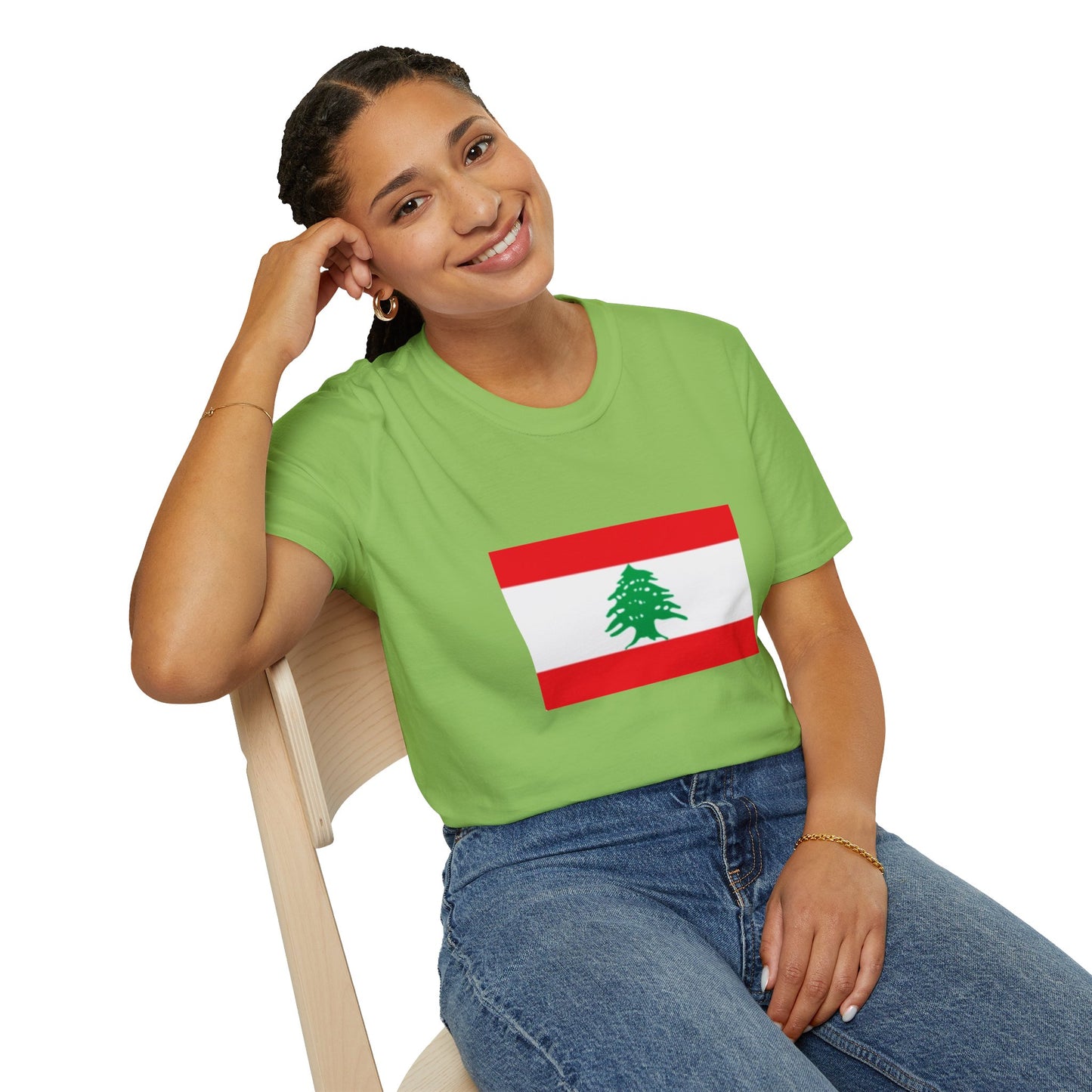 Unisex Softstyle T-Shirt -- Lebanon