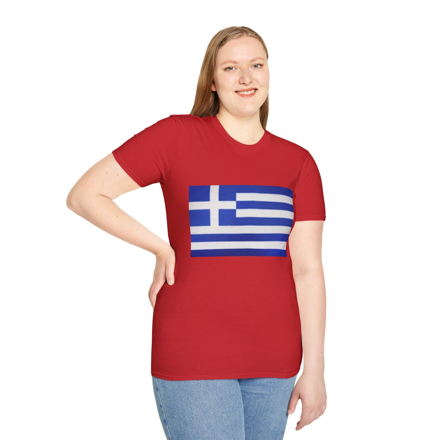 Unisex Softstyle T-Shirt -- Greece