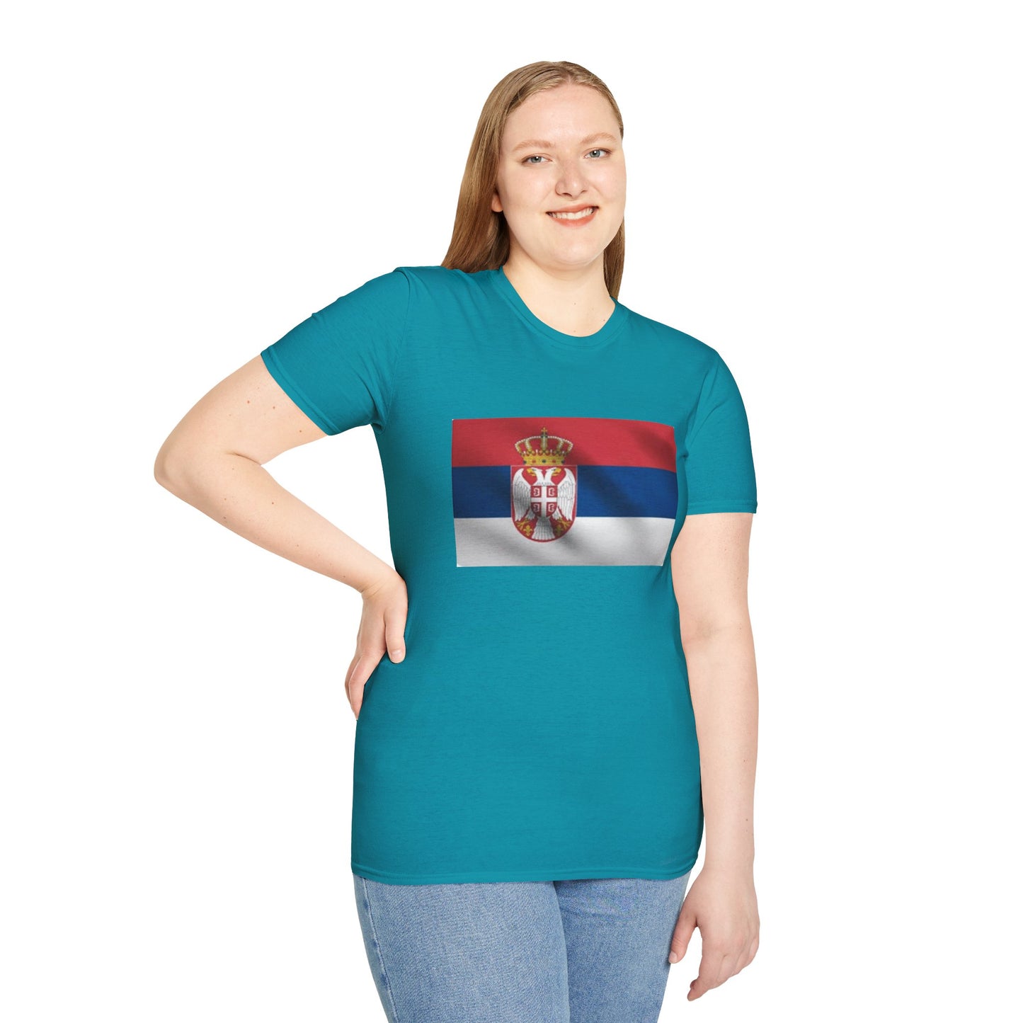 Unisex Softstyle T-Shirt -- Serbia