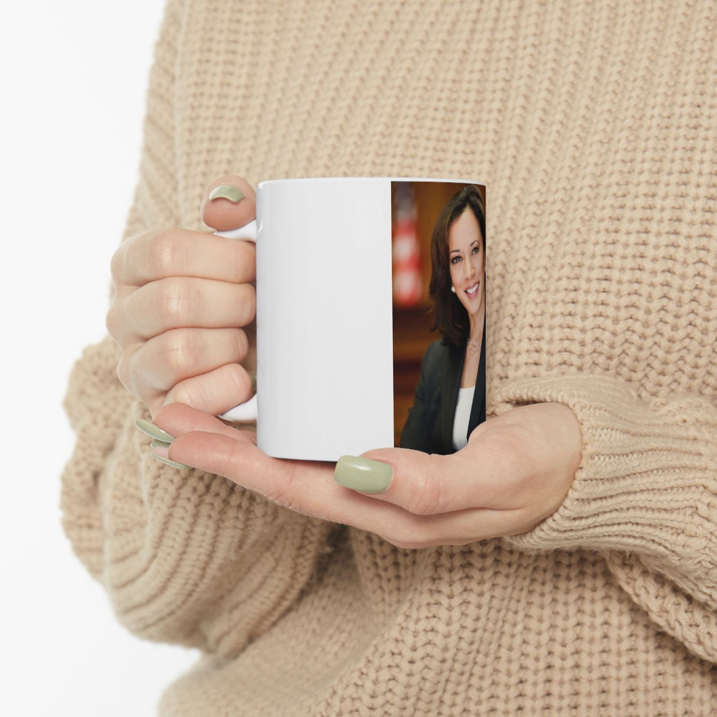 Ceramic Mug, (11oz, 15oz) -- Kamala Harris 2024