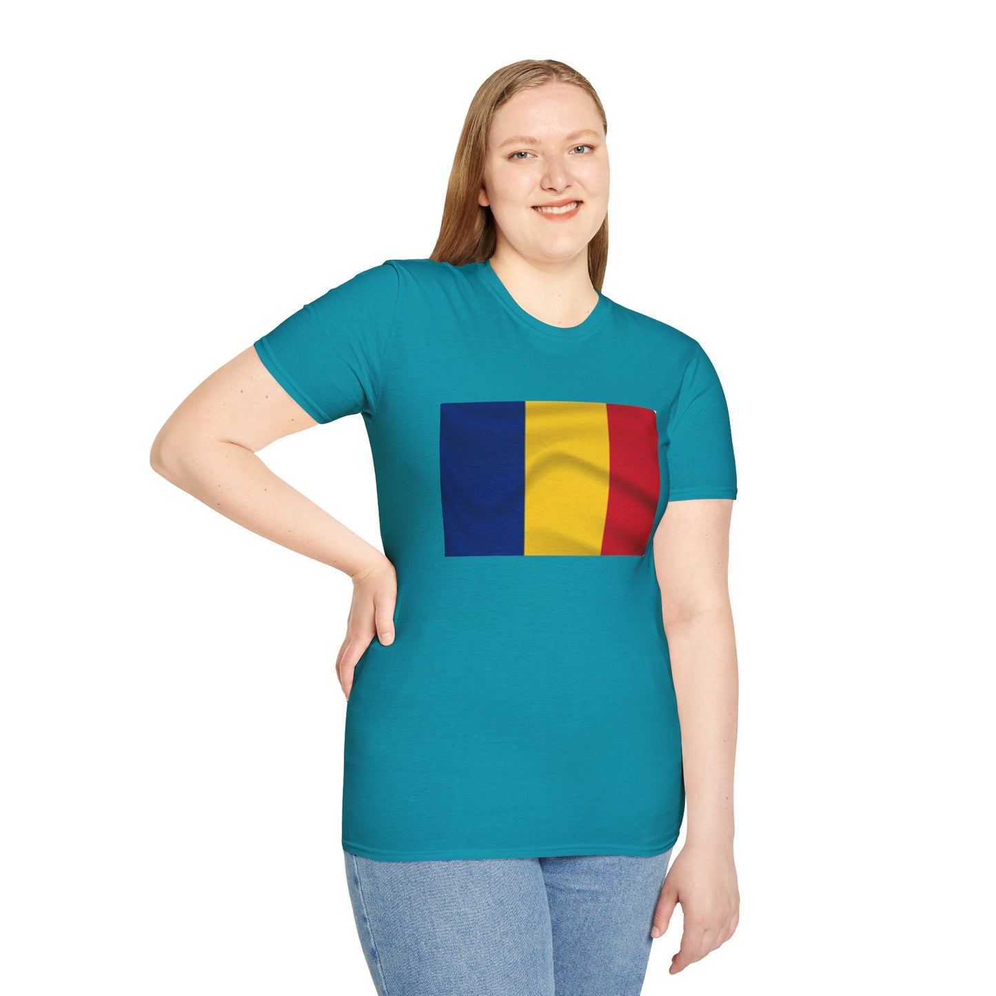 Unisex Softstyle T-Shirt -- Romania