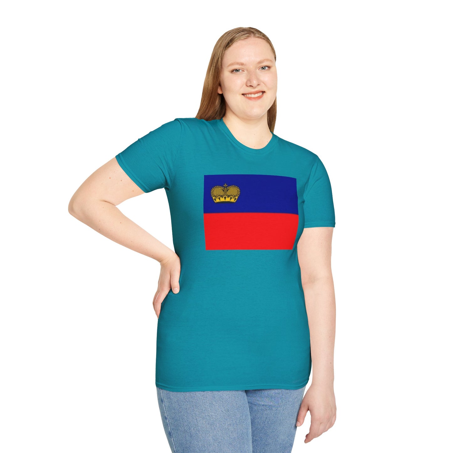 Unisex Softstyle T-Shirt -- Liechtenstein