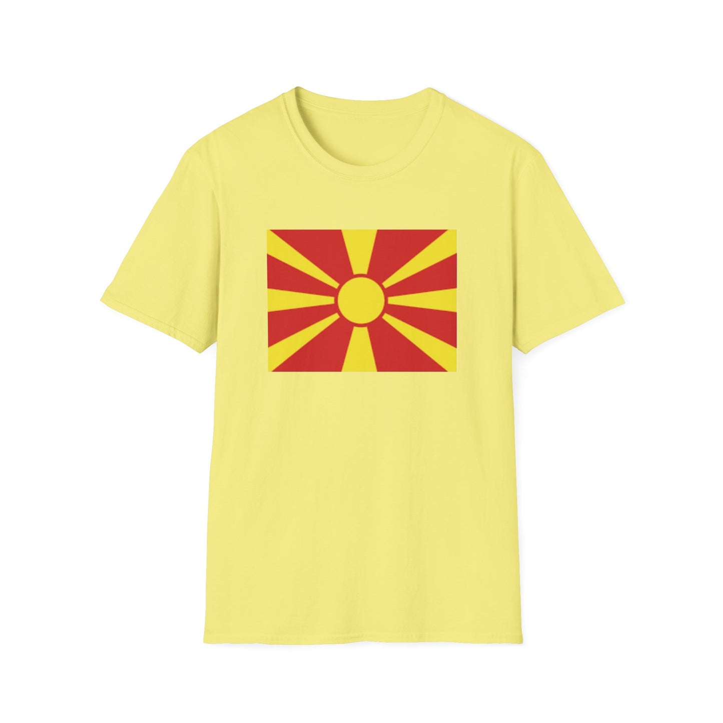 Unisex Softstyle T-Shirt -- North Macedonia