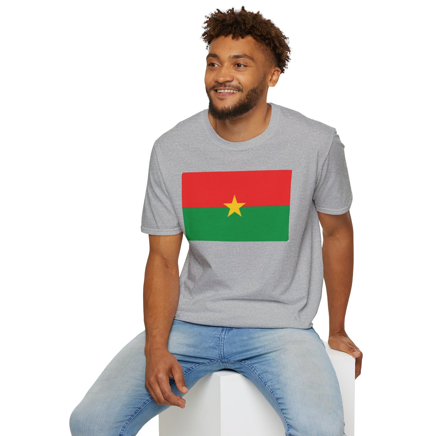 Unisex Softstyle T-Shirt -- Burkina Faso