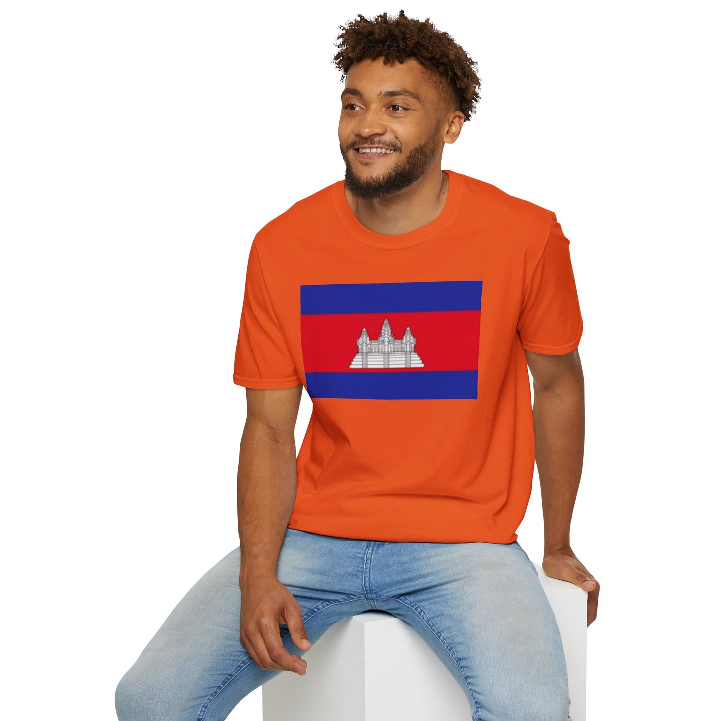 Unisex Softstyle T-Shirt -- Cambodia