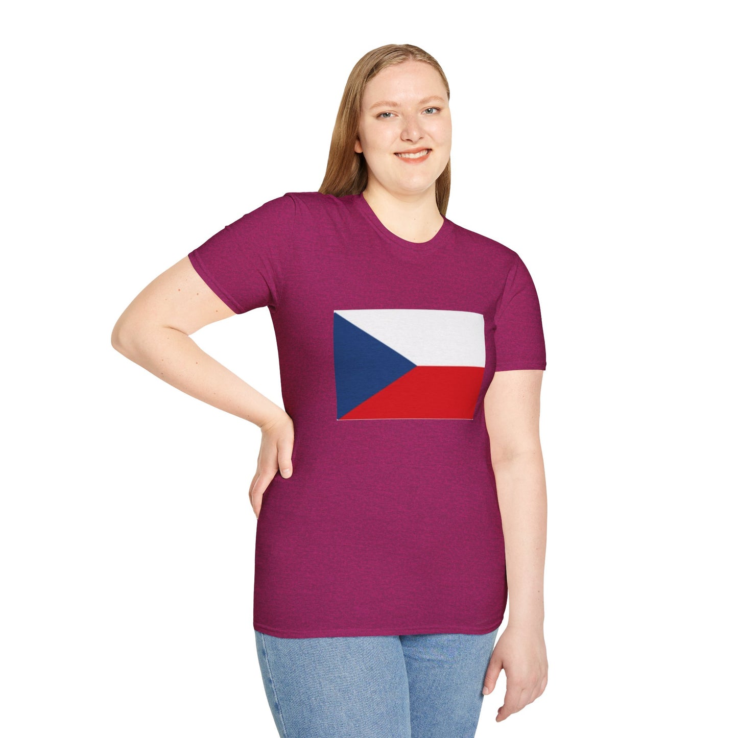 Unisex Softstyle T-Shirt -- Czechia