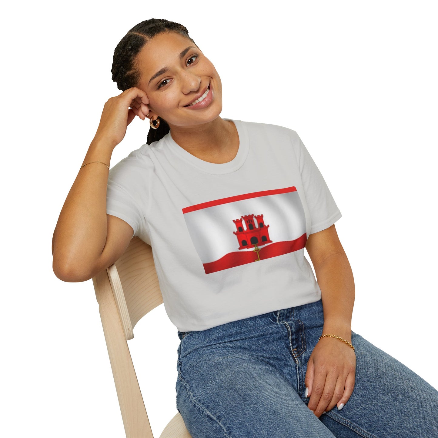 Unisex Softstyle T-Shirt -- Gibraltar