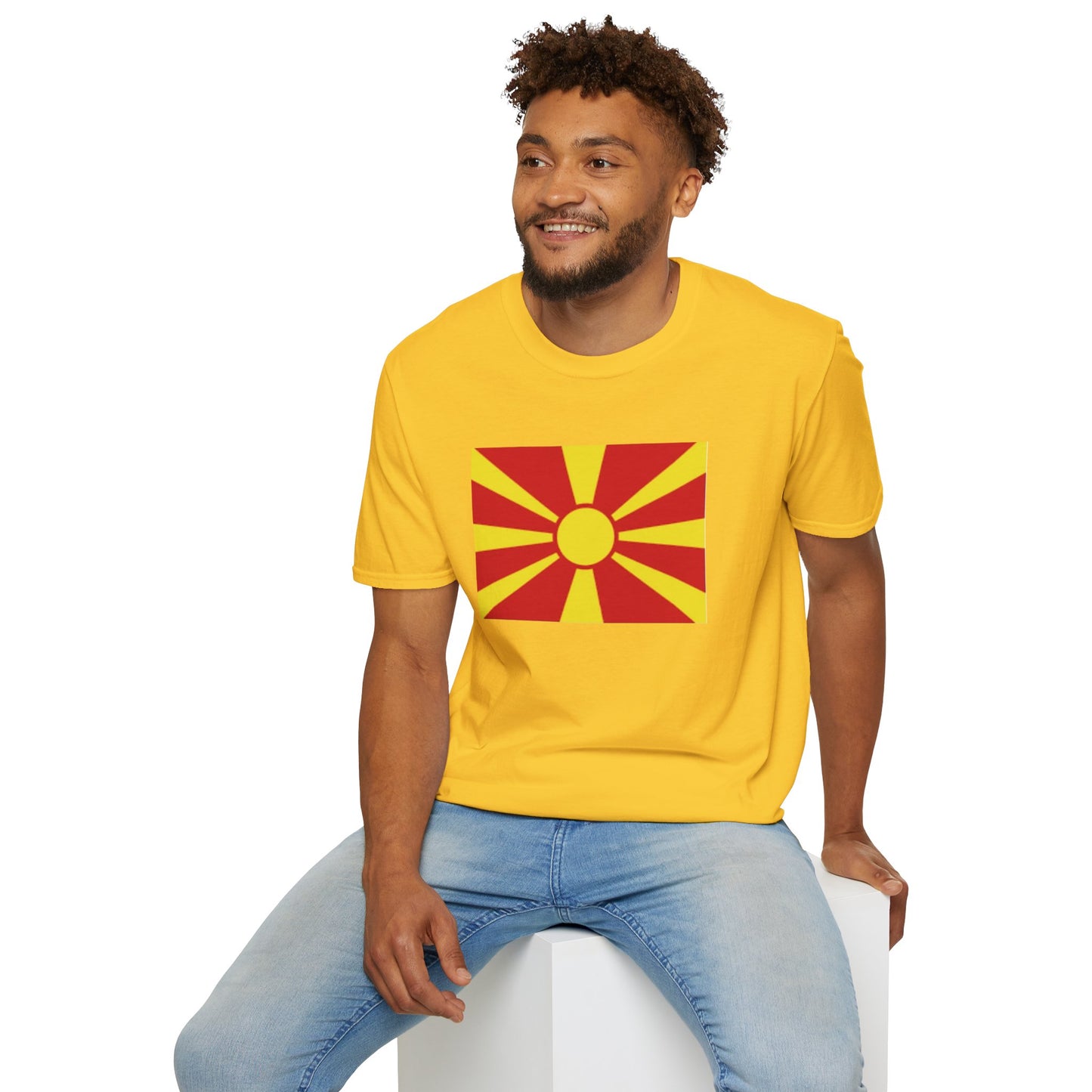Unisex Softstyle T-Shirt -- North Macedonia
