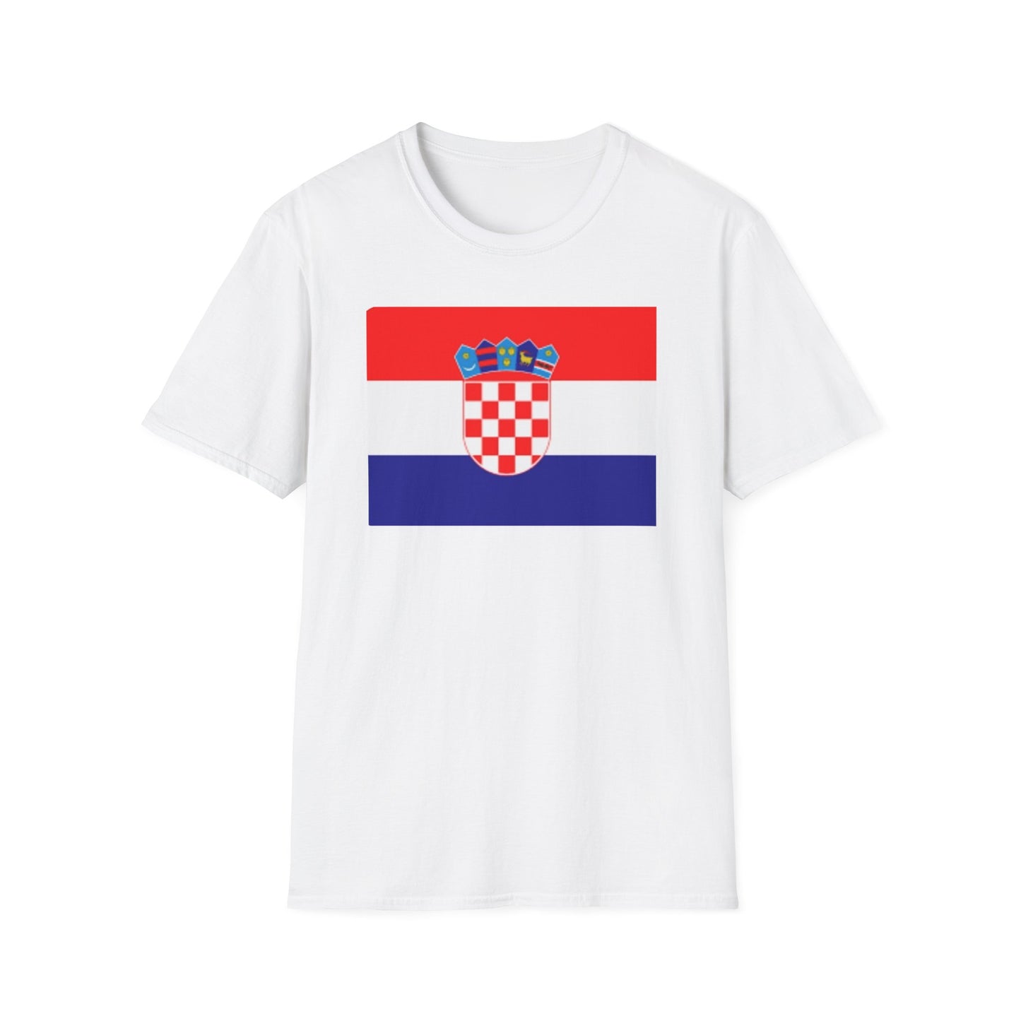 Unisex Softstyle T-Shirt -- Croatia