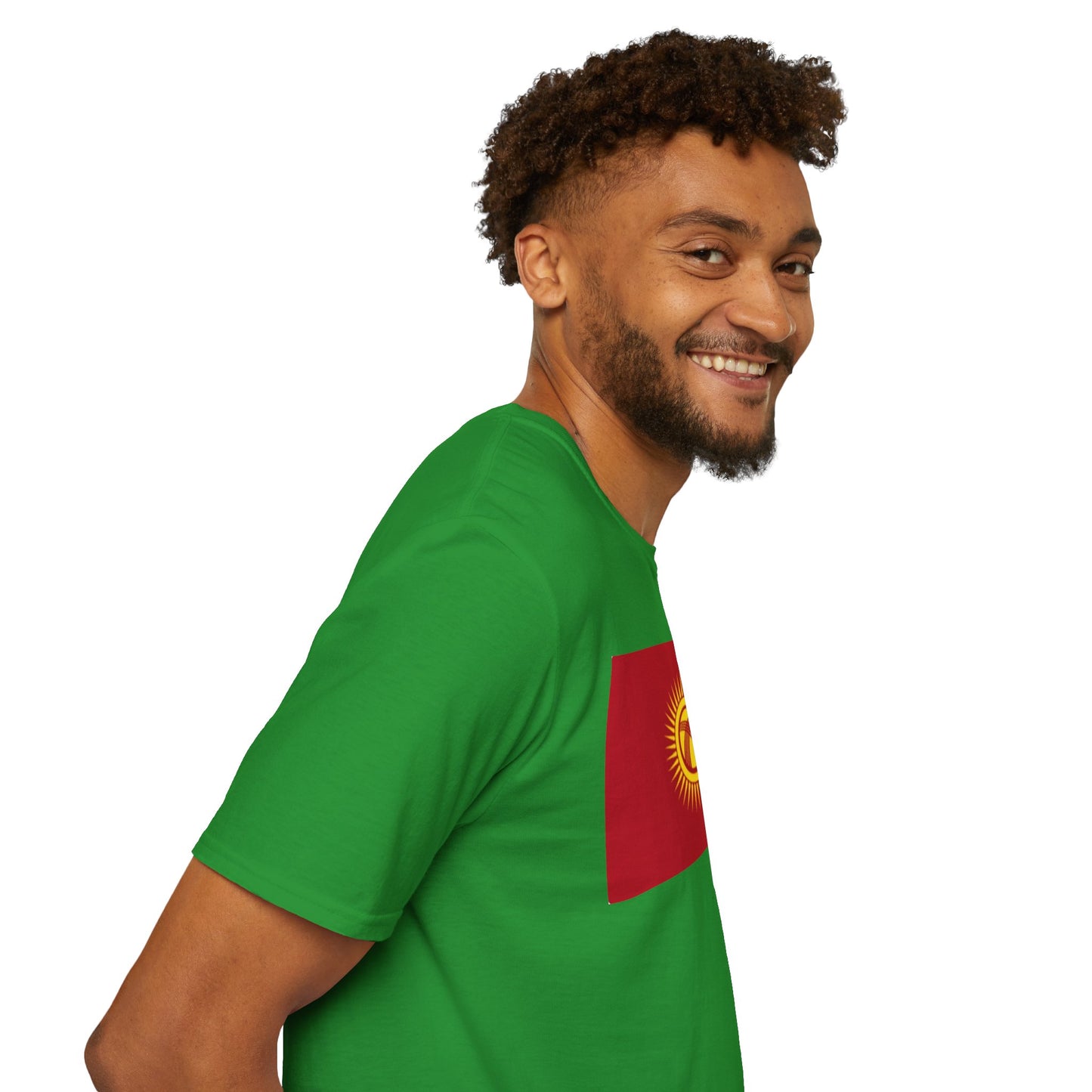 Unisex Softstyle T-Shirt -- Kyrgyzstan