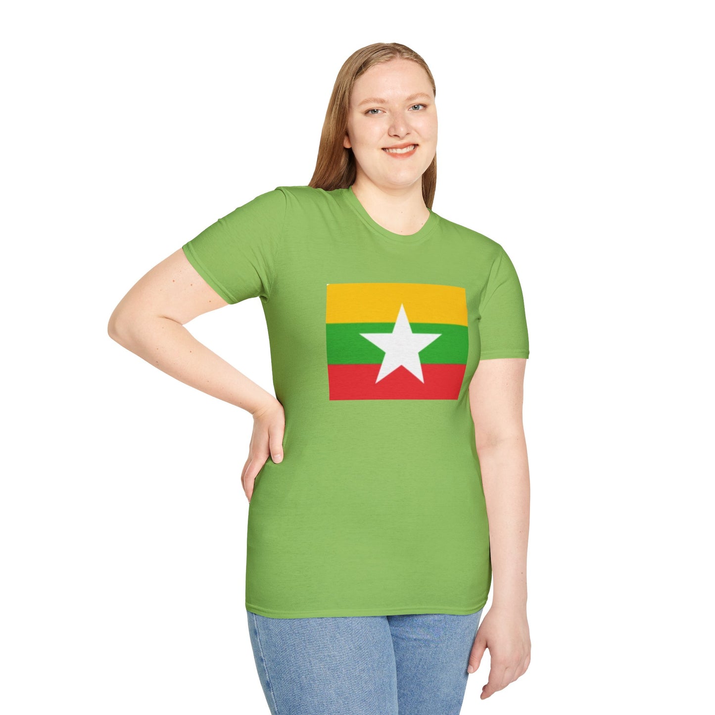 Unisex Softstyle T-Shirt -- Myanmar
