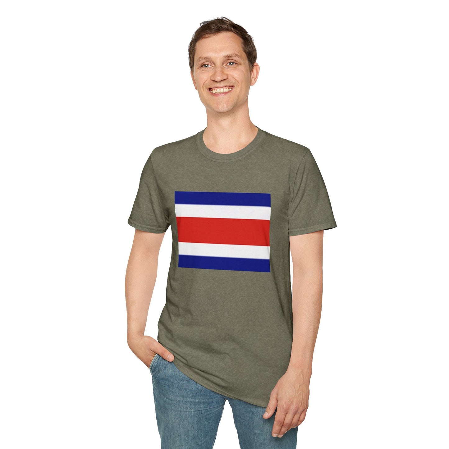 Unisex Softstyle T-Shirt -- Costa Rica