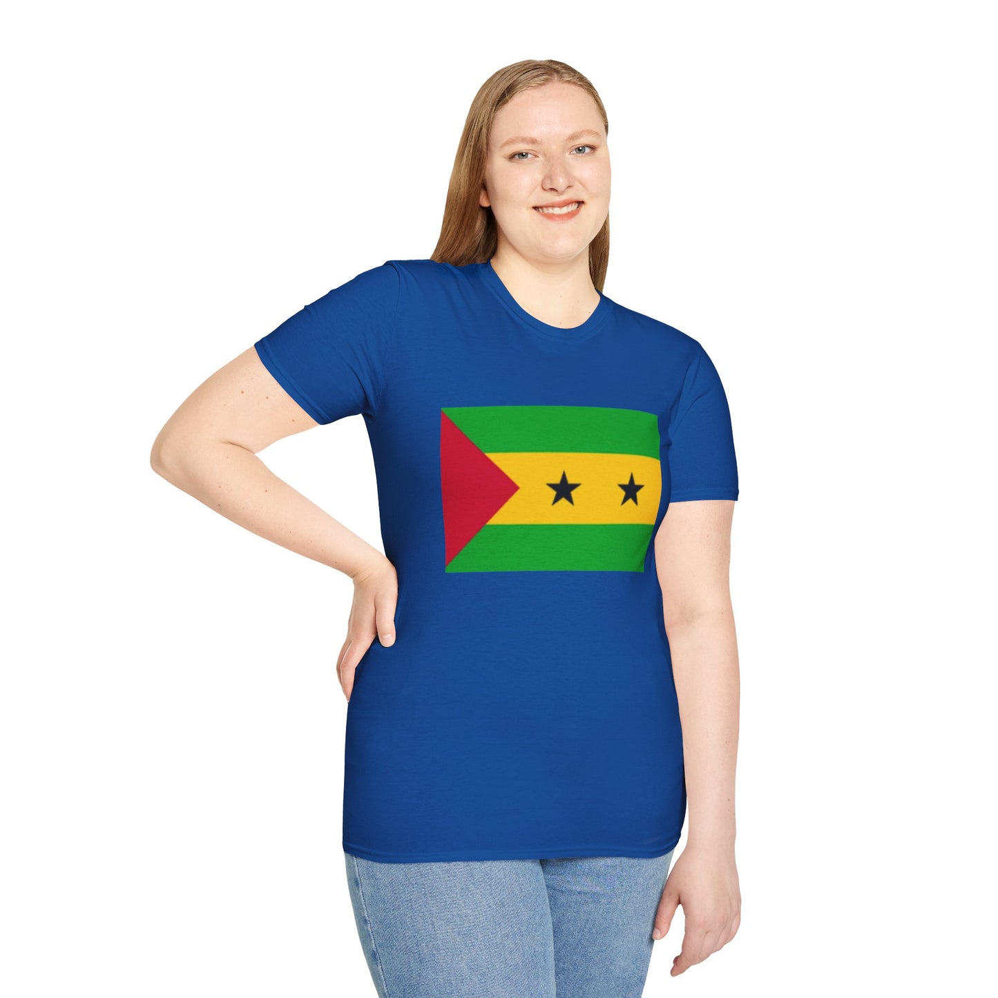 Unisex Softstyle T-Shirt -- Sao Tome and Principe