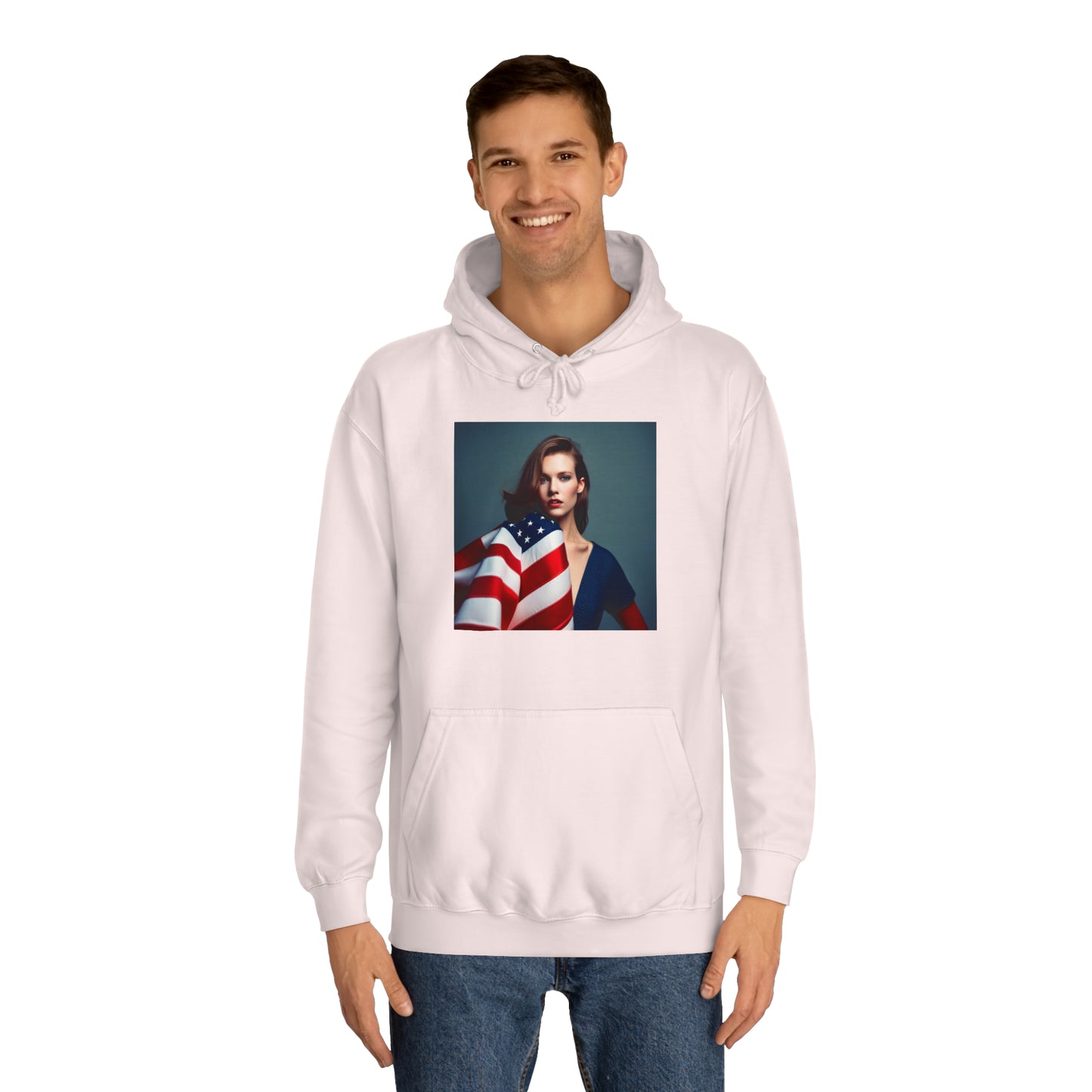 Unisex College Hoodie USA