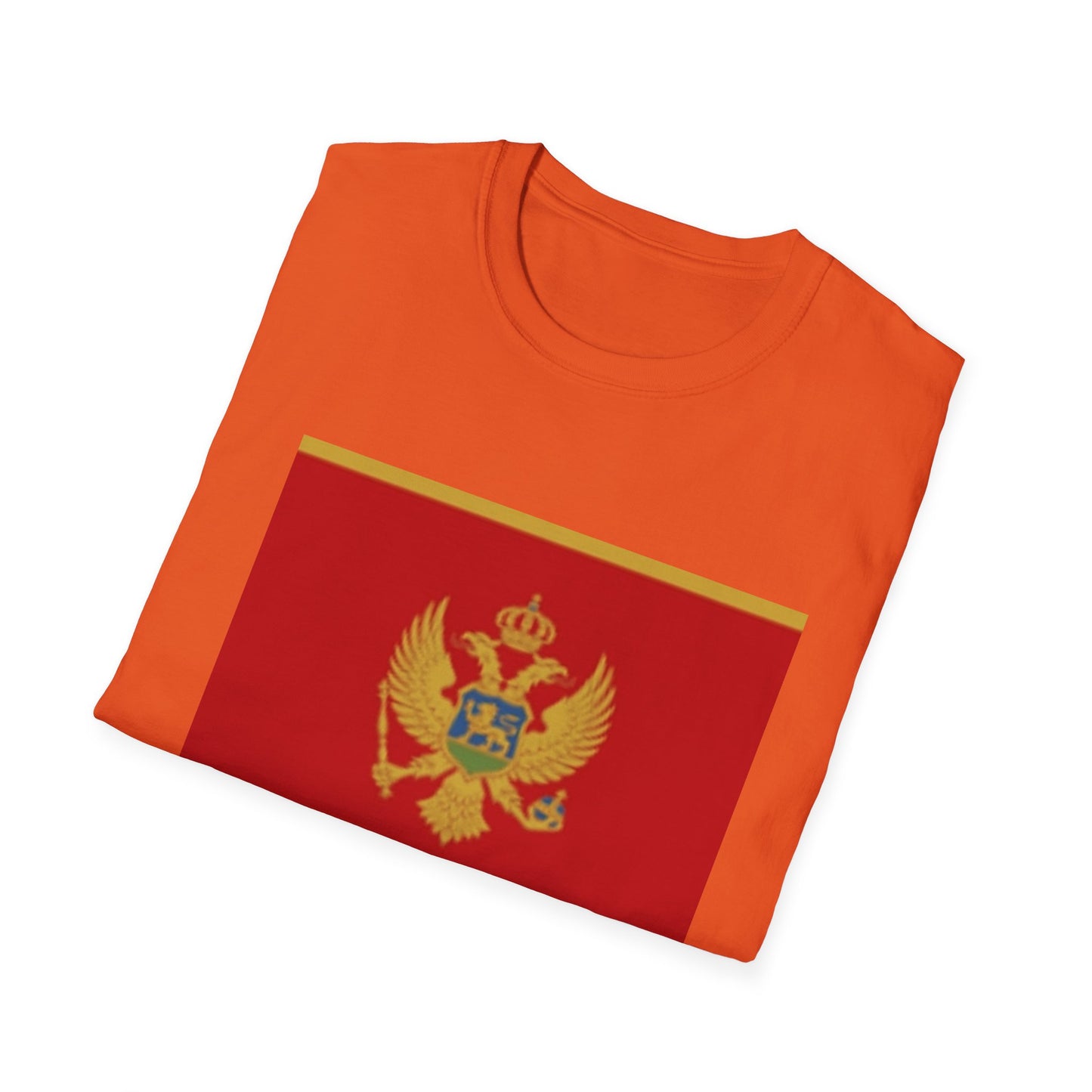 Unisex Softstyle T-Shirt -- Montenegro