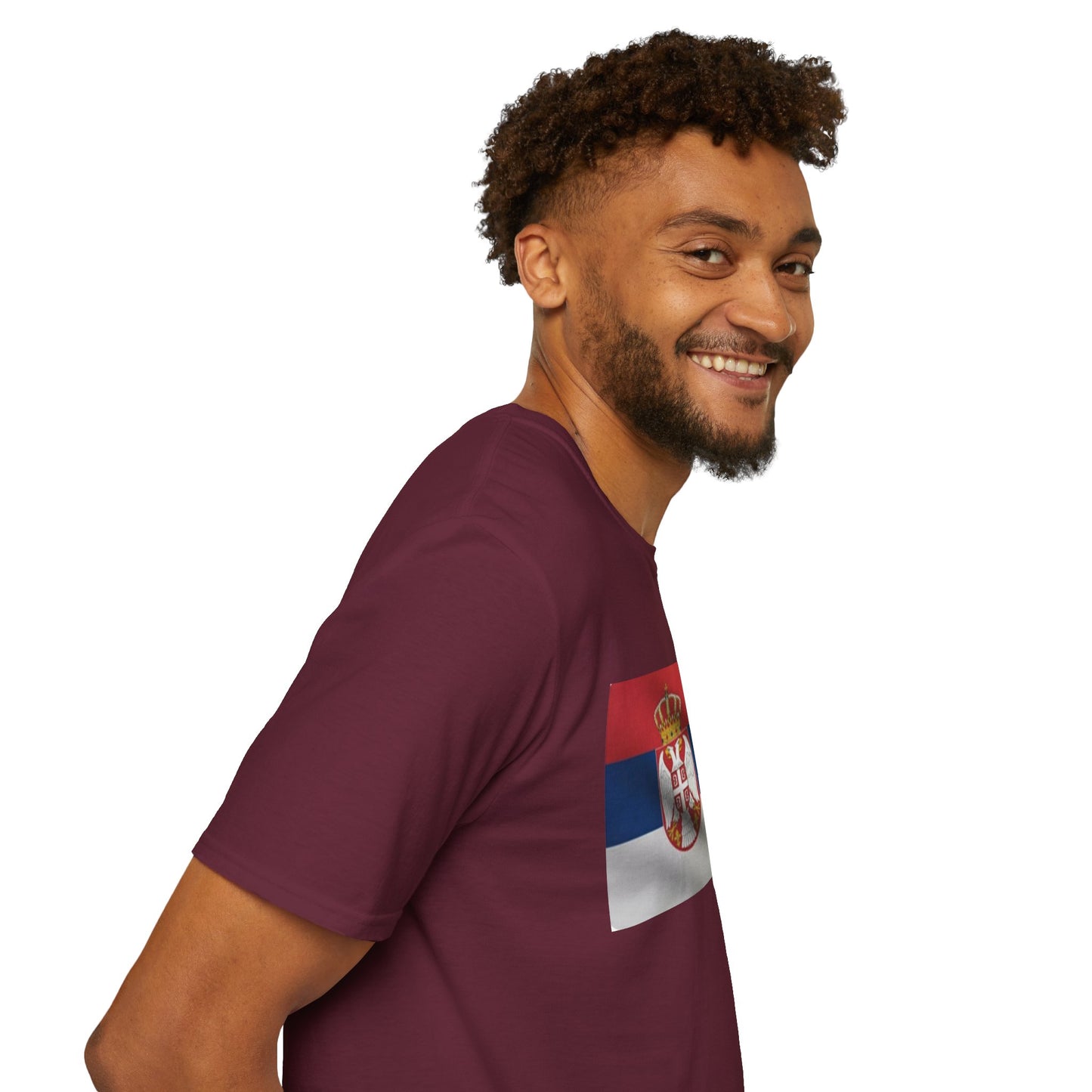 Unisex Softstyle T-Shirt -- Serbia