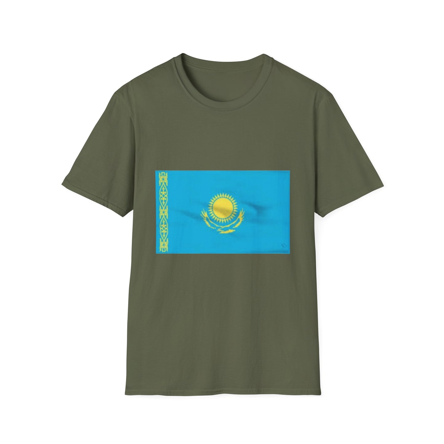 Unisex Softstyle T-Shirt -- Kazakhstan