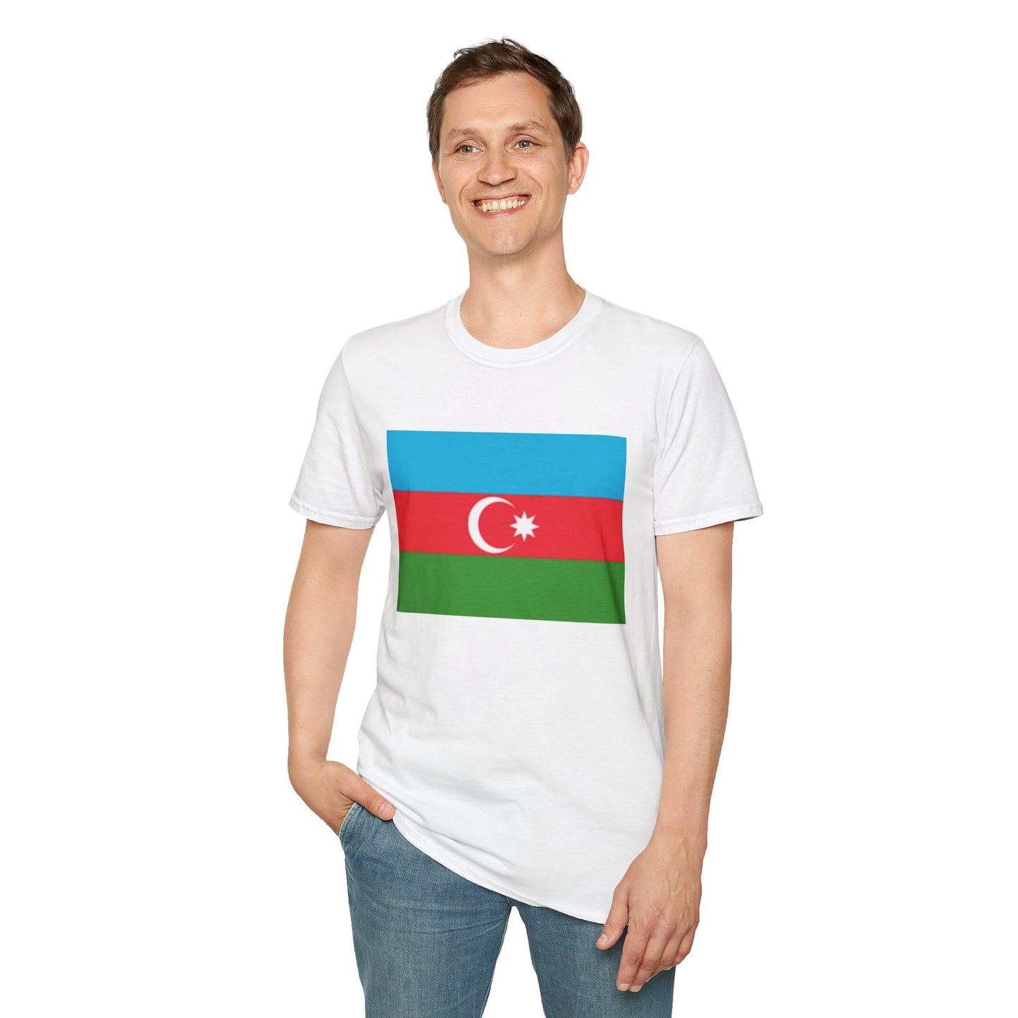 Unisex Softstyle T-Shirt -- Azerbaijan