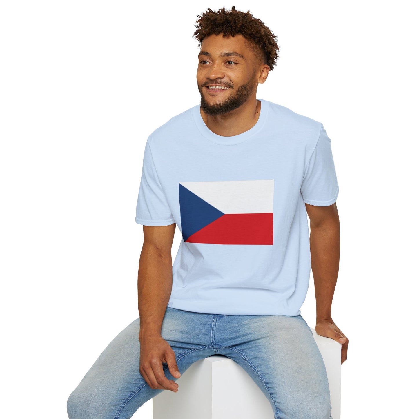 Unisex Softstyle T-Shirt -- Czechia