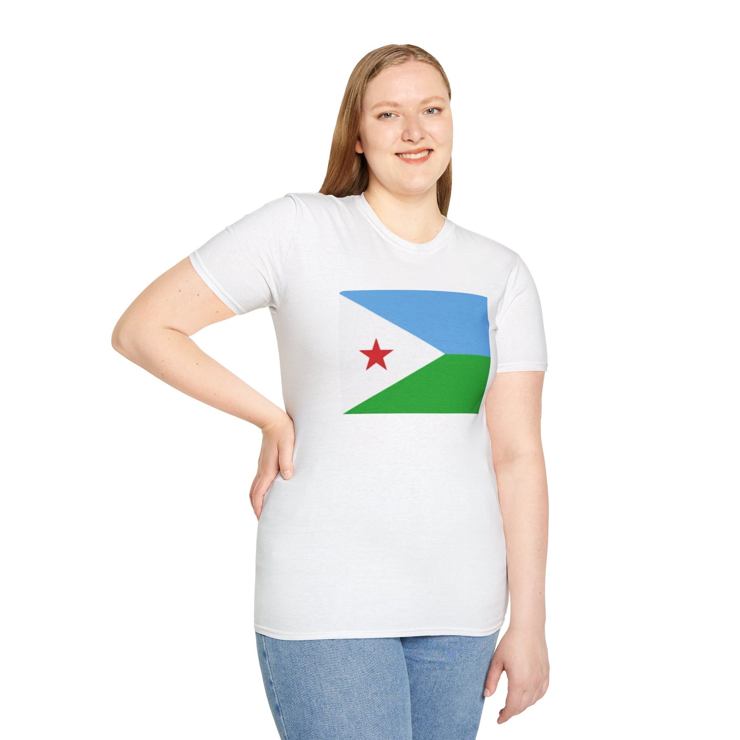 Unisex Softstyle T-Shirt -- Djibouti