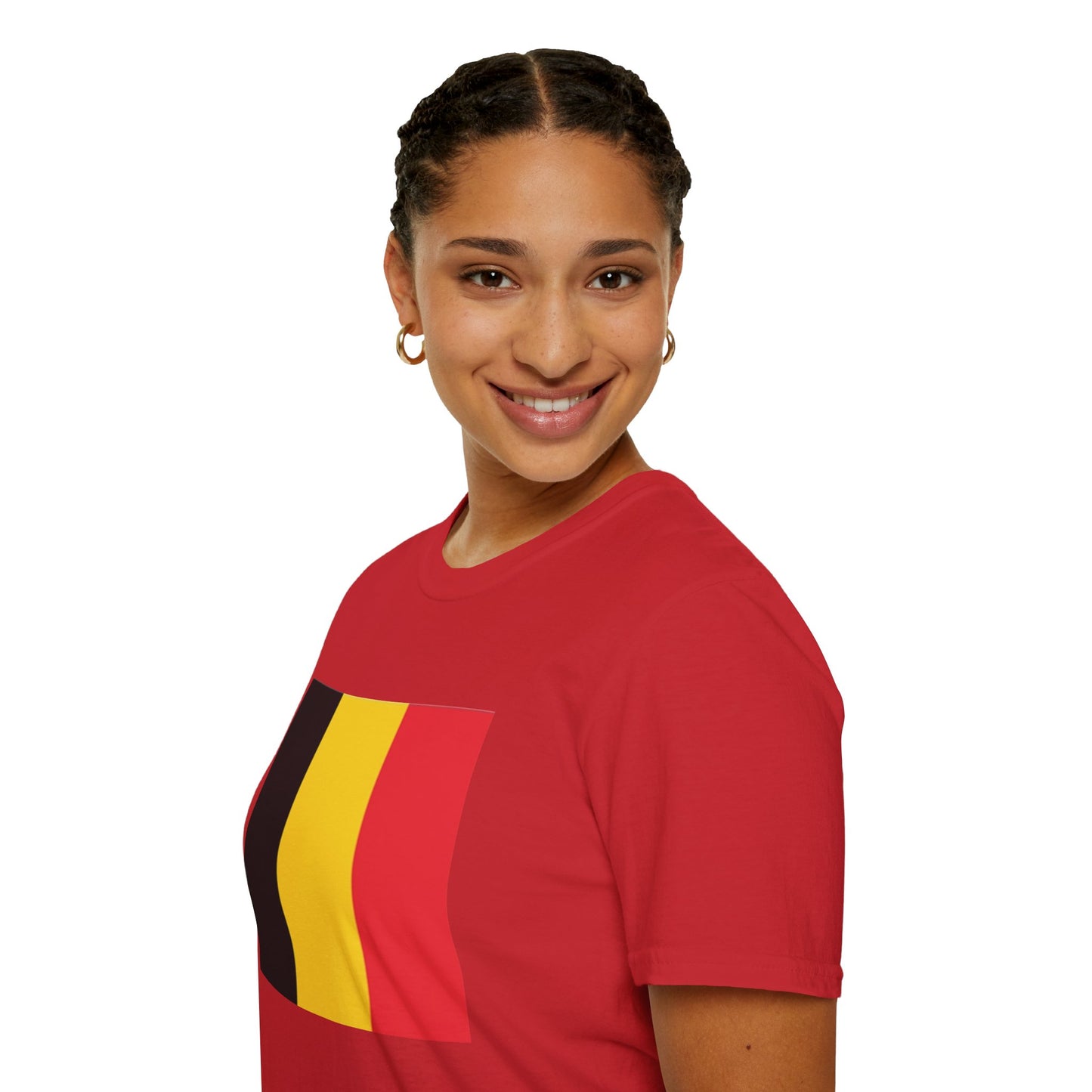 Unisex Softstyle T-Shirt -- Belgium