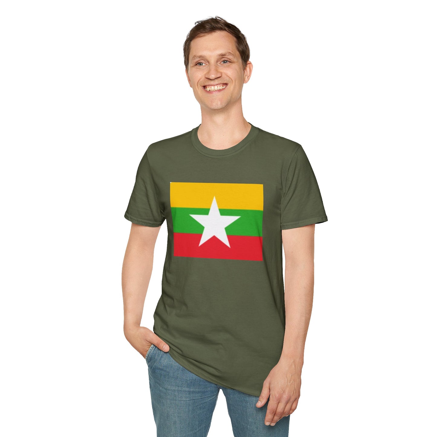 Unisex Softstyle T-Shirt -- Myanmar