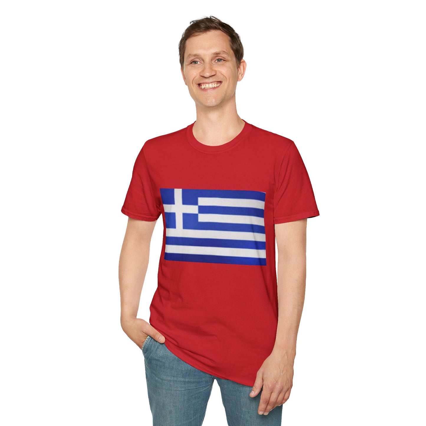 Unisex Softstyle T-Shirt -- Greece