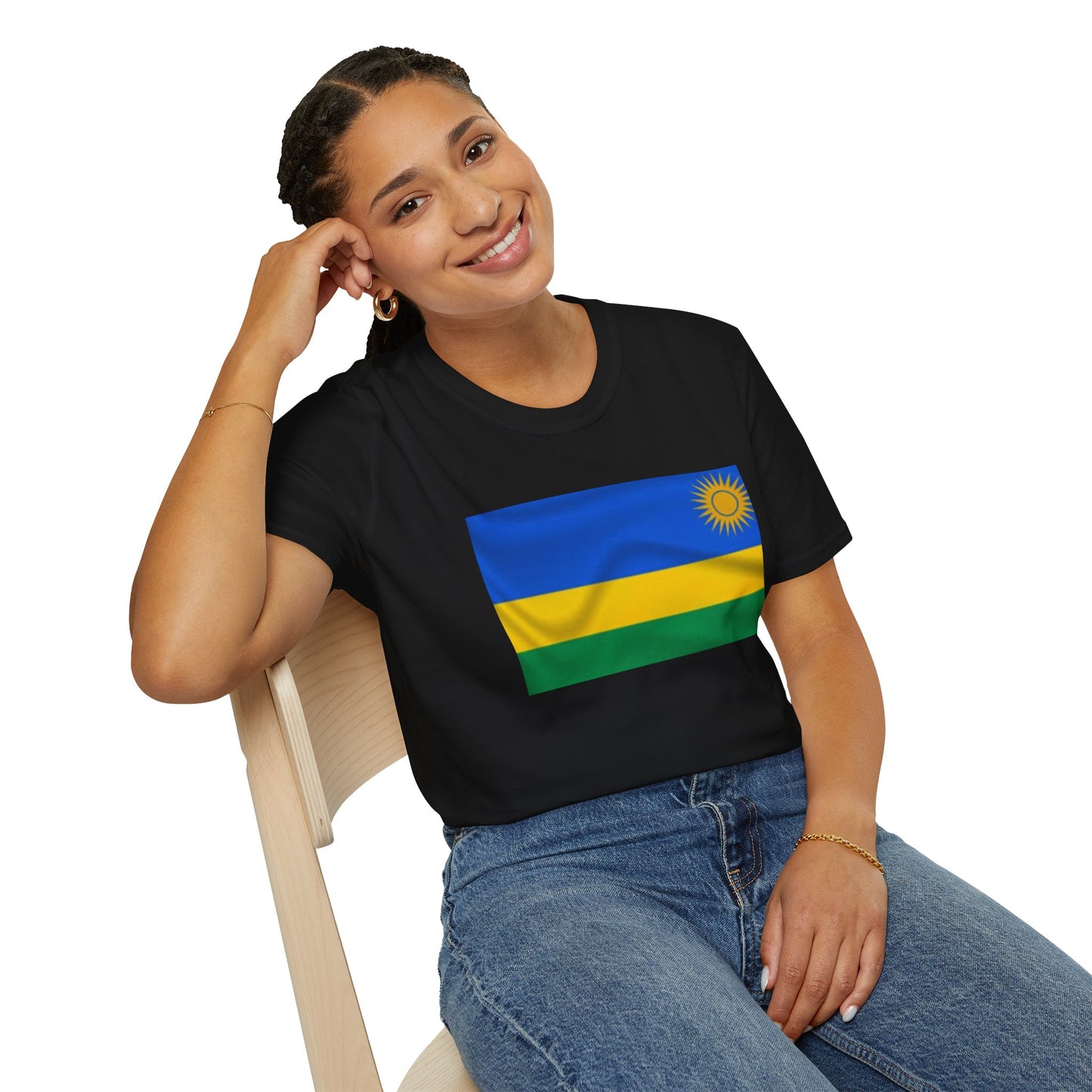 Unisex Softstyle T-Shirt -- Rwanda