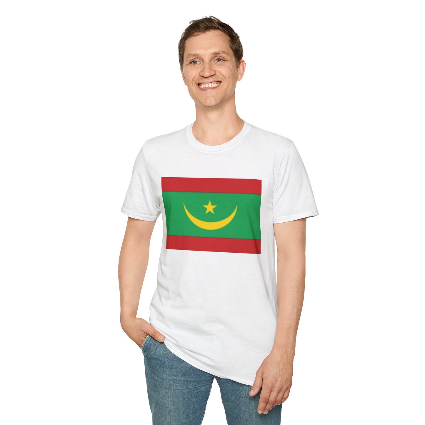 Unisex Softstyle T-Shirt -- Mauritania