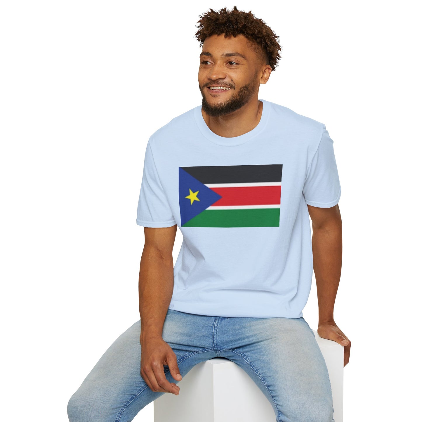 Unisex Softstyle T-Shirt -- South Sudan