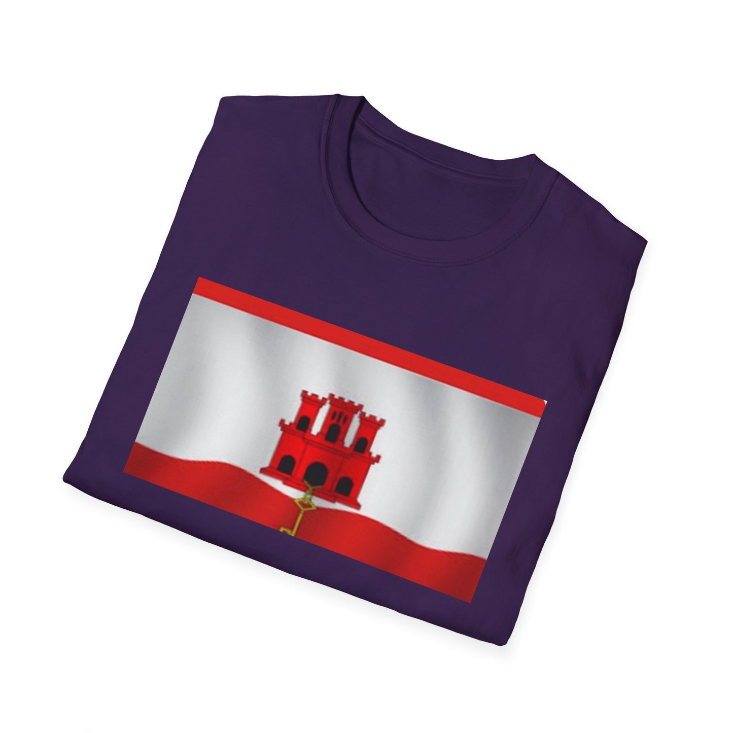 Unisex Softstyle T-Shirt -- Gibraltar
