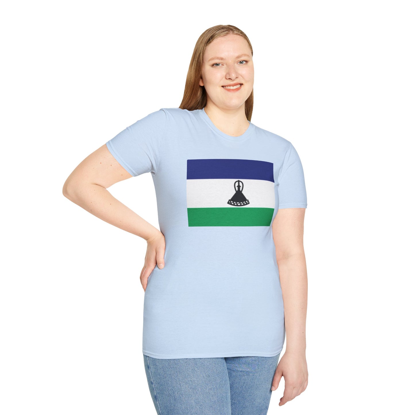 Unisex Softstyle T-Shirt -- Lesotho