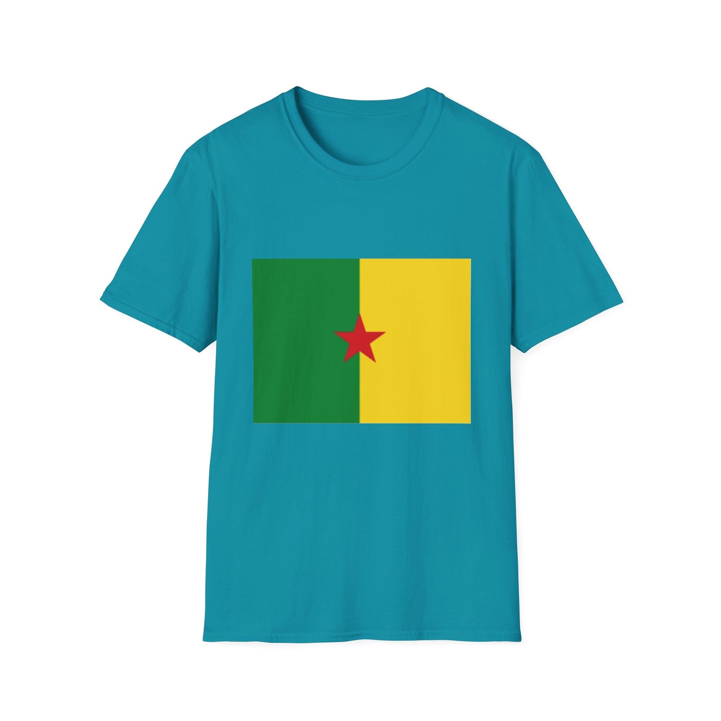 Unisex Softstyle T-Shirt -- French Guiana