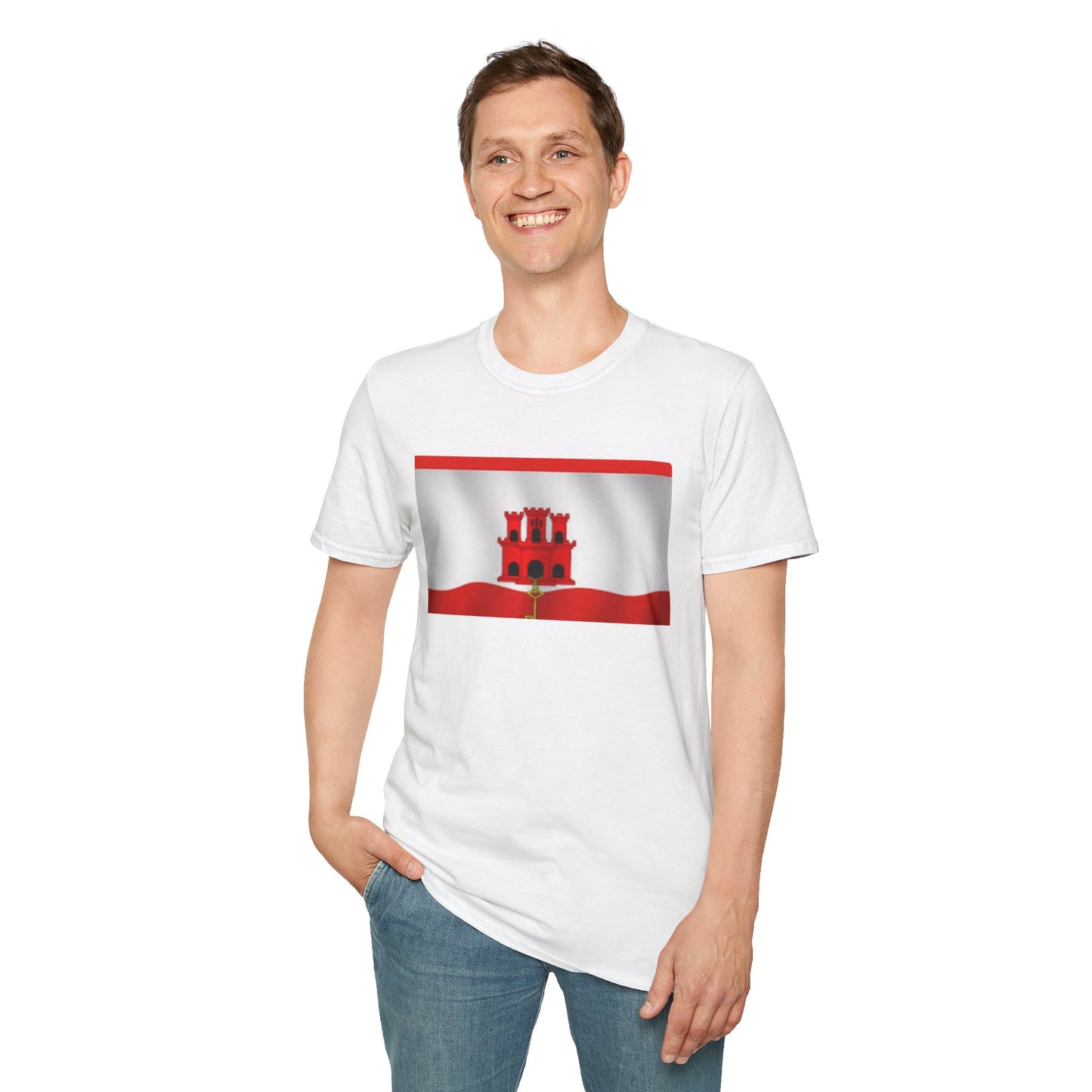 Unisex Softstyle T-Shirt -- Gibraltar