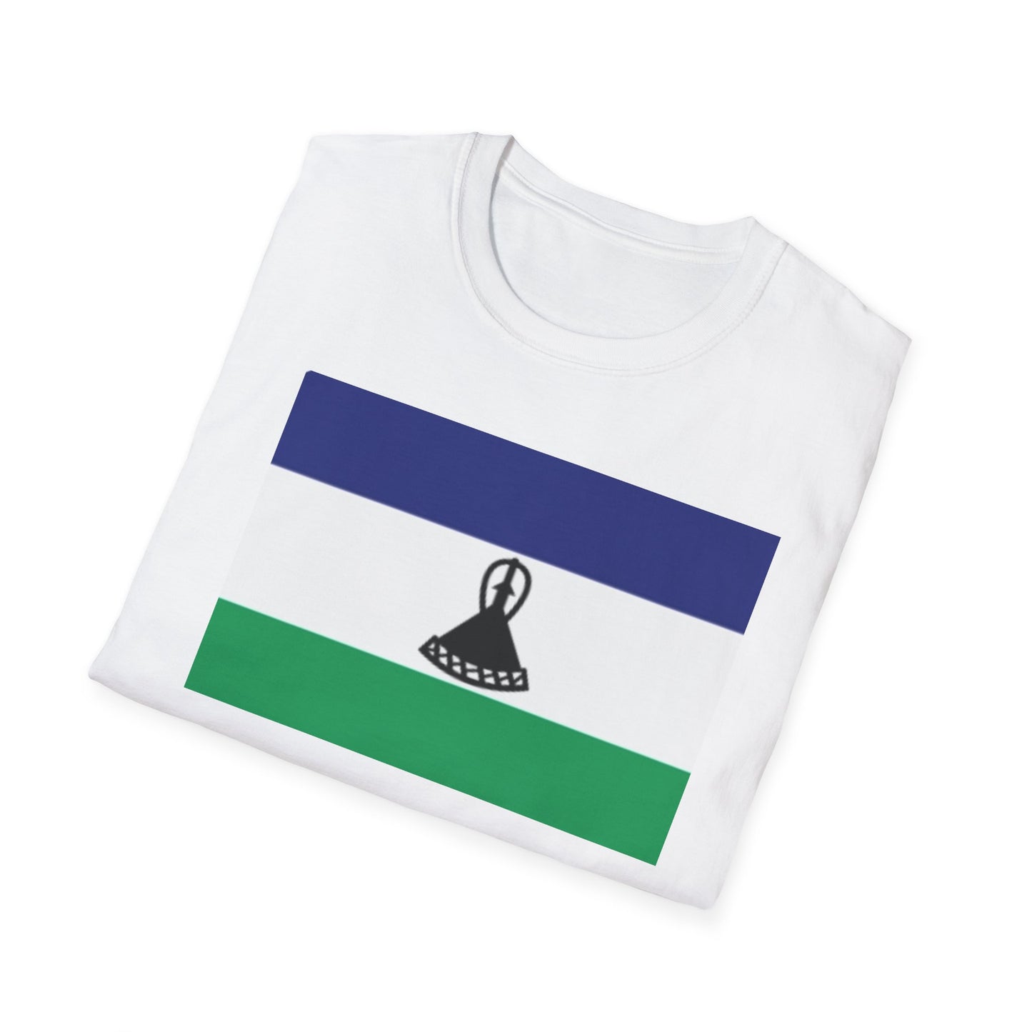 Unisex Softstyle T-Shirt -- Lesotho