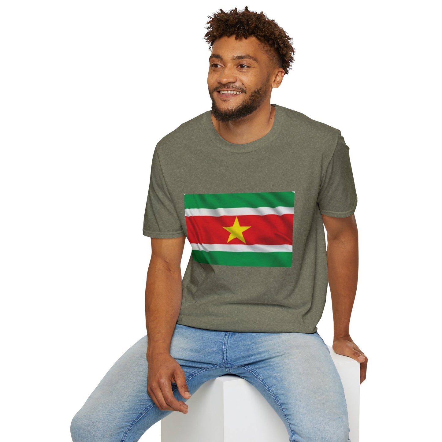 Unisex Softstyle T-Shirt -- Suriname