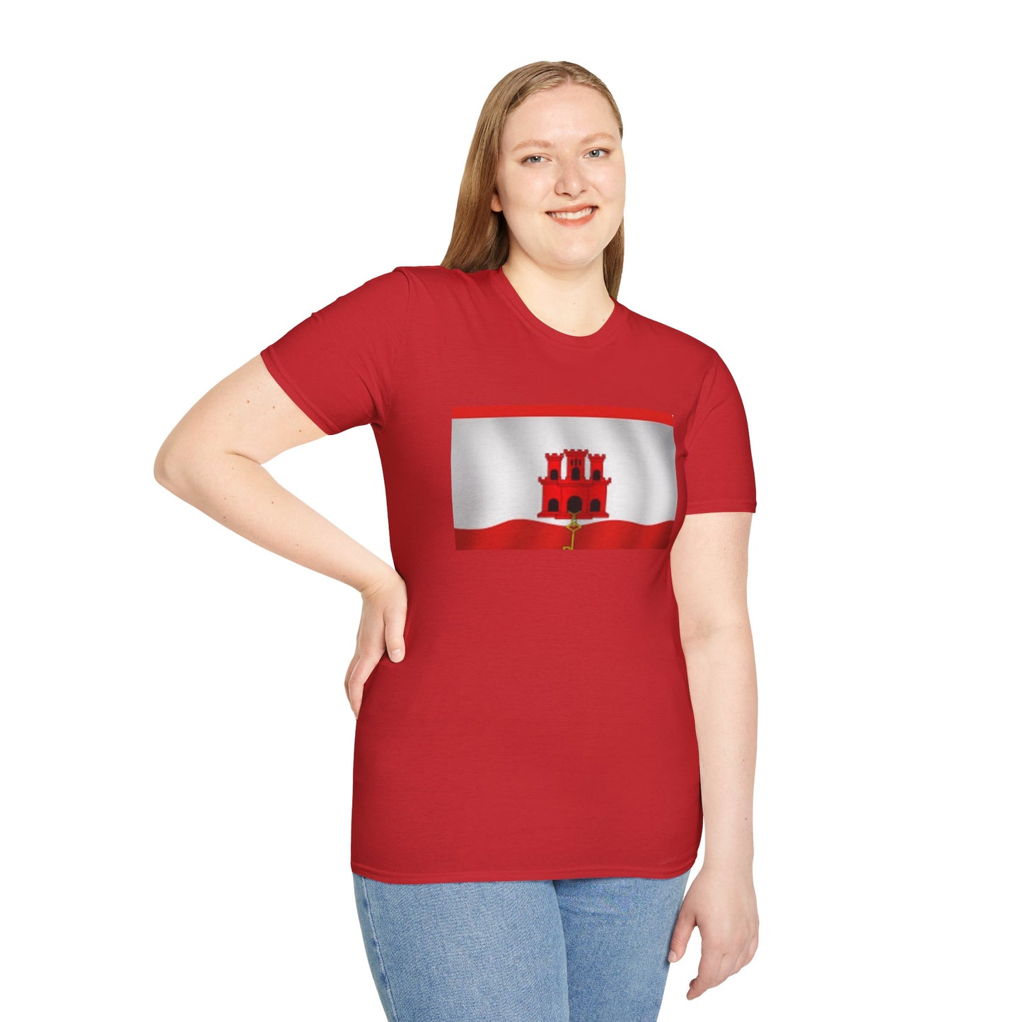 Unisex Softstyle T-Shirt -- Gibraltar