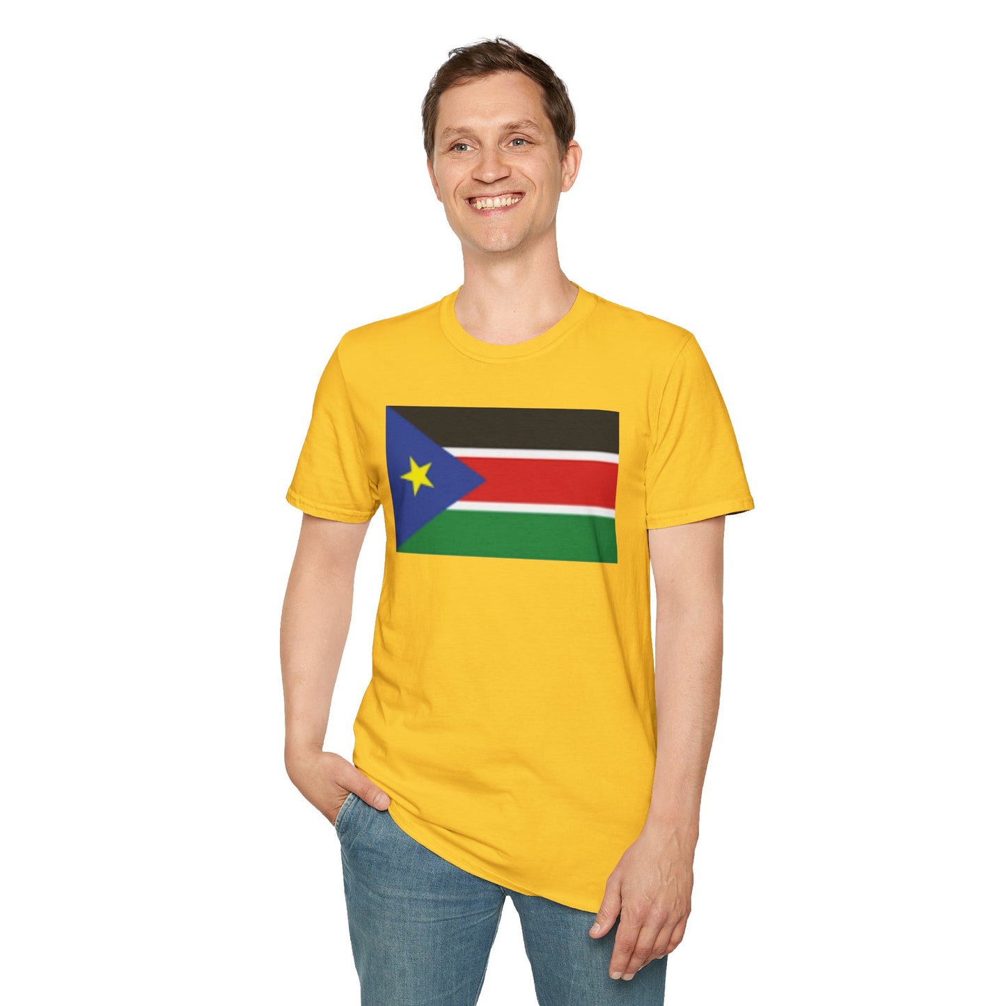 Unisex Softstyle T-Shirt -- South Sudan