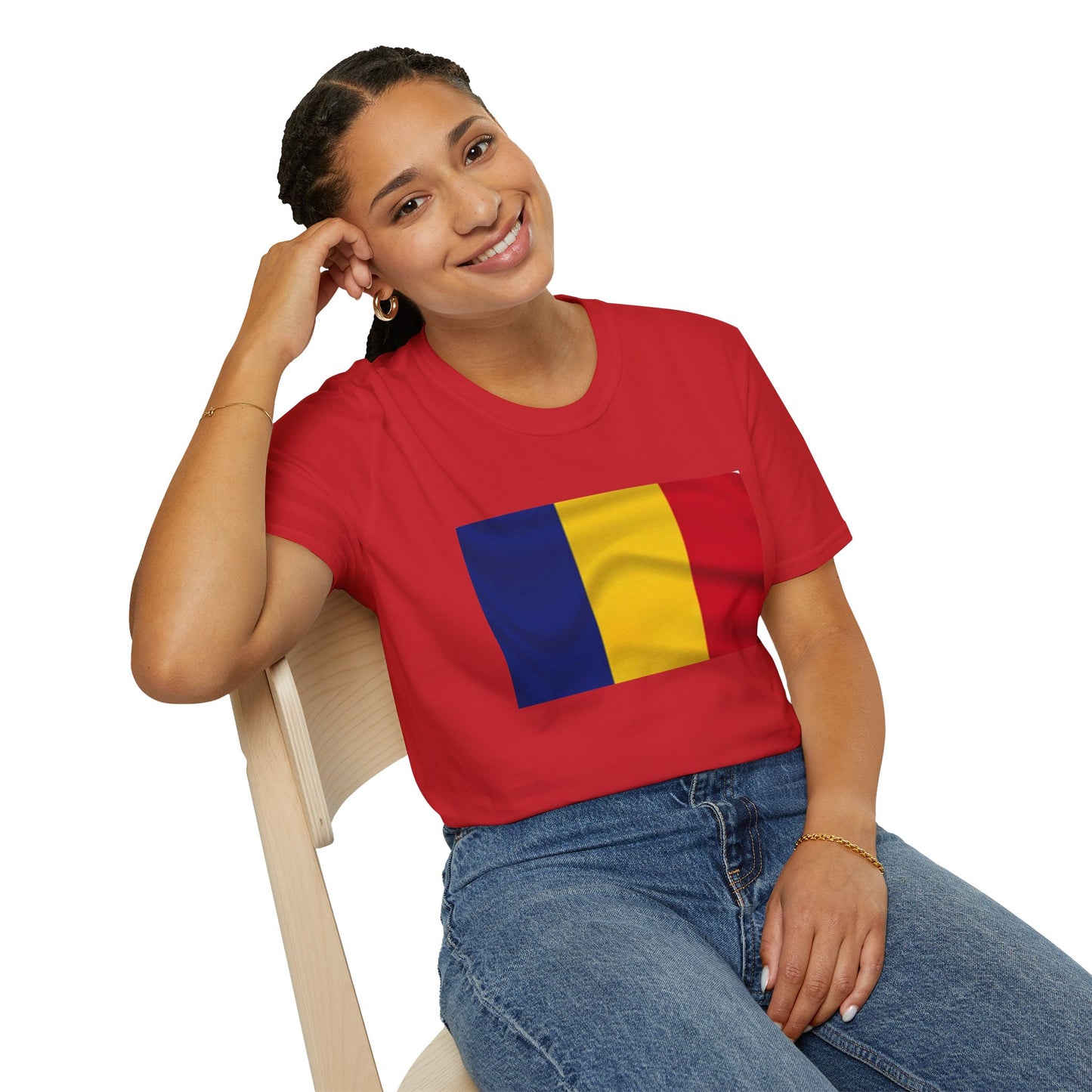Unisex Softstyle T-Shirt -- Romania