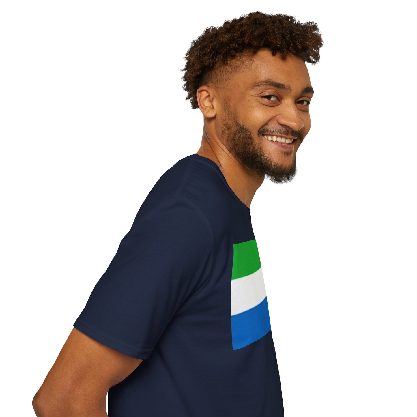Unisex Softstyle T-Shirt -- Sierra Leone